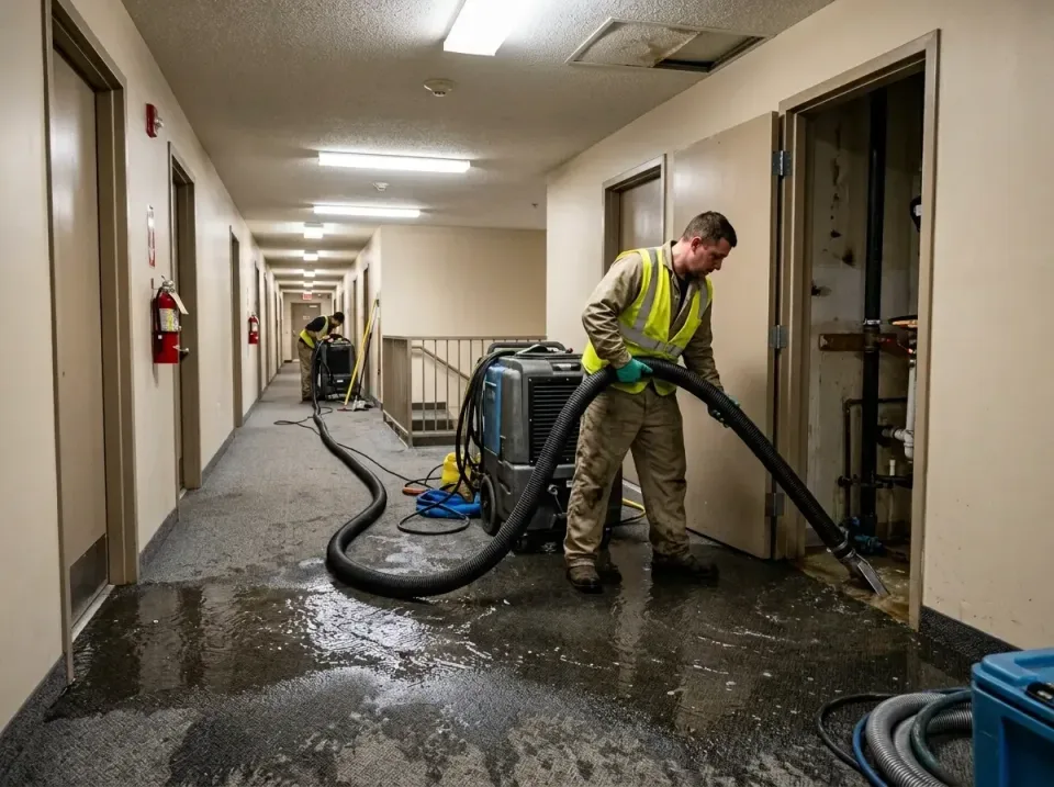 multi-unit-apartment-hallway-f-005 — frequently asked questions, Emergency Burst Pipe Water Extraction & Removal in Amite Ci…